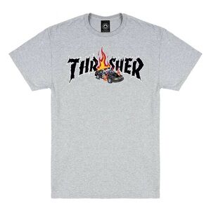 Thrasher Cop Car Boys Tee Large